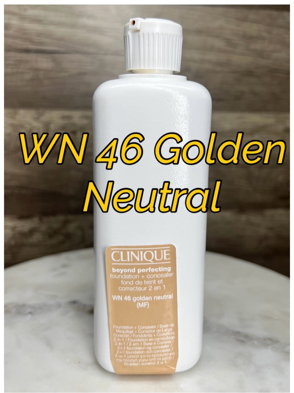 Clinique Beyond Perfecting Foundation + Concealer WN 46 GOLDEN NEUTRAL